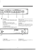 Предварительный просмотр 7 страницы Yamaha MEP4 Owner'S Manual