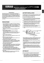 Yamaha MFC06 Operation Manual preview