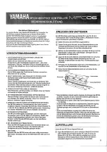 Preview for 5 page of Yamaha MFC06 Operation Manual