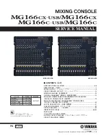 Preview for 1 page of Yamaha MG 166C-USB Service Manual