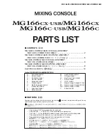 Preview for 60 page of Yamaha MG 166CX-USB Service Manual