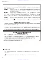 Preview for 2 page of Yamaha MG102C - 10 Input Stereo Mixer Service Manual