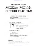 Preview for 77 page of Yamaha MG102C - 10 Input Stereo Mixer Service Manual