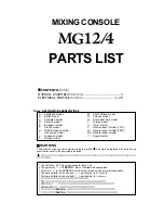 Предварительный просмотр 49 страницы Yamaha MG12/4 Service Manual