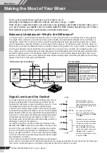 Предварительный просмотр 8 страницы Yamaha MG166C Owner'S Manual