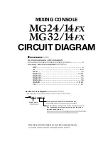 Предварительный просмотр 136 страницы Yamaha MG32/14FX Service Manual