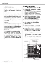 Preview for 14 page of Yamaha MGP12X Owner'S Manual