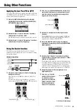 Предварительный просмотр 37 страницы Yamaha MGP24X Owner'S Manual