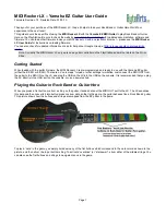 Yamaha MIDI Rocker LX User Manual предпросмотр