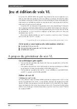 Preview for 73 page of Yamaha Midi XG MU100R (French) Mode D'Emploi