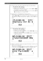 Preview for 89 page of Yamaha Midi XG MU100R (French) Mode D'Emploi