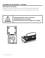 Preview for 22 page of Yamaha MLA-200s Installation Manual