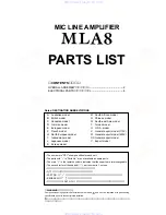 Preview for 27 page of Yamaha MLA8 Servise Manual