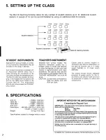 Предварительный просмотр 8 страницы Yamaha MLC-16 Operating Manual