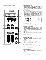 Preview for 9 page of Yamaha MM 1402 Operation Manual