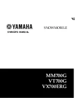 Yamaha MM700G Owner'S Manual preview