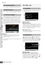 Preview for 186 page of Yamaha MOTIF XF Reference Manual