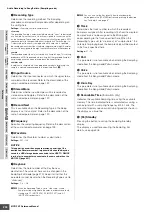 Preview for 204 page of Yamaha MOTIF XF Reference Manual