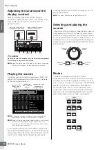 Предварительный просмотр 20 страницы Yamaha MOTIF XS6 Owner'S Manual