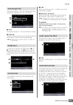 Предварительный просмотр 205 страницы Yamaha MOTIF XS6 Owner'S Manual