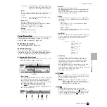 Предварительный просмотр 185 страницы Yamaha MOTIF6 Voice Editor Owner'S Manual