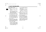 Preview for 12 page of Yamaha Moto matrix YZF-R6SC Owner'S Manual