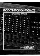 Yamaha MQ1202 Operating Manual preview