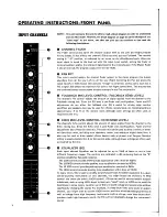 Preview for 5 page of Yamaha MQ802 Operating Manual