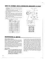 Preview for 21 page of Yamaha MQ802 Operating Manual