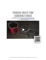 Предварительный просмотр 11 страницы Yamaha MQT-8023 Assembly Manual