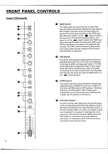 Preview for 4 page of Yamaha MR1242 Operation Manual