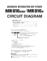 Предварительный просмотр 91 страницы Yamaha MR816CSX Service Manual