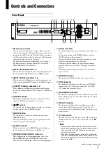 Preview for 9 page of Yamaha MRX7-D Owner'S Manual