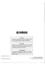 Предварительный просмотр 20 страницы Yamaha MS20S Operation Manual