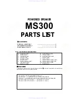 Предварительный просмотр 19 страницы Yamaha MS300 Service Manual