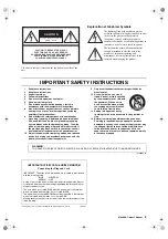 Preview for 3 page of Yamaha MS40DR Owner'S Manual