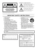 Preview for 2 page of Yamaha MSP Series Owner'S Manual