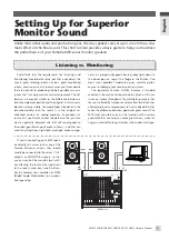 Preview for 5 page of Yamaha MSP Series Owner'S Manual