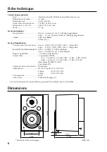 Предварительный просмотр 8 страницы Yamaha MSP5 - Speaker - 67 Watt Owner'S Manual