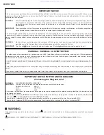 Предварительный просмотр 2 страницы Yamaha MSP5 - Speaker - 67 Watt Service Manual