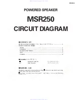 Предварительный просмотр 37 страницы Yamaha MSR250 Service Manual