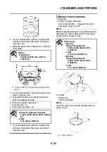 Предварительный просмотр 242 страницы Yamaha MT-01 T 2005 Service Manual