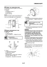 Предварительный просмотр 286 страницы Yamaha MT-01 T 2005 Service Manual