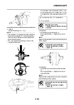 Предварительный просмотр 288 страницы Yamaha MT-01 T 2005 Service Manual