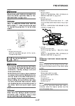 Preview for 150 page of Yamaha MT-03 Service Manual