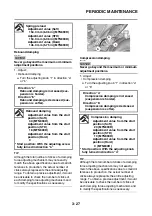 Предварительный просмотр 123 страницы Yamaha MT-09 2021 Service Manual