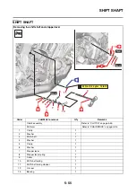 Предварительный просмотр 282 страницы Yamaha MT-09 2021 Service Manual