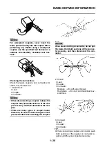 Предварительный просмотр 35 страницы Yamaha MT 10 2016 Service Manual