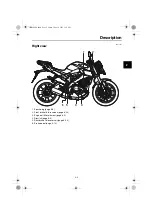 Preview for 13 page of Yamaha MT-125 Owner'S Manual