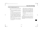 Предварительный просмотр 111 страницы Yamaha MT09M Owner'S Manual